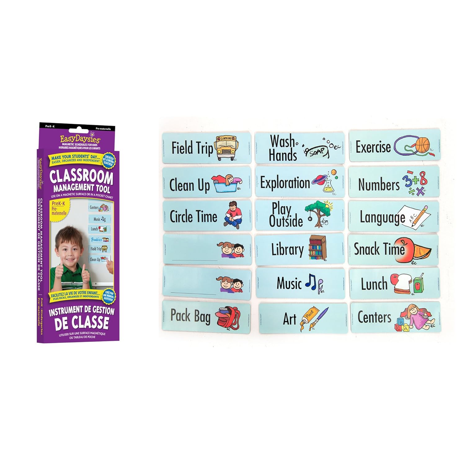 Easy Daysies Preschool/Kindergarten ClassroomDaily Visual Schedule