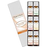 Citrus Essential Oil Set 6-10 ml 100% Pure Therapeutic Grade Cold Pressed from Peels of Sweet Orange, Lime, Pink Grapefruit, Lemon, Tangerine and Citrus Blast Blend Great for Aromatherapy Diffuser