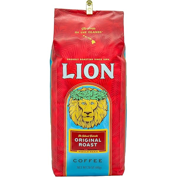 Amazon.com : Lion Coffee, Original, Medium Roast, Ground, 10 Ounce