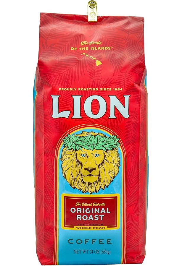 Amazon.com: Lion Coffee, Original, Medium Roast, Ground, 24 Ounce