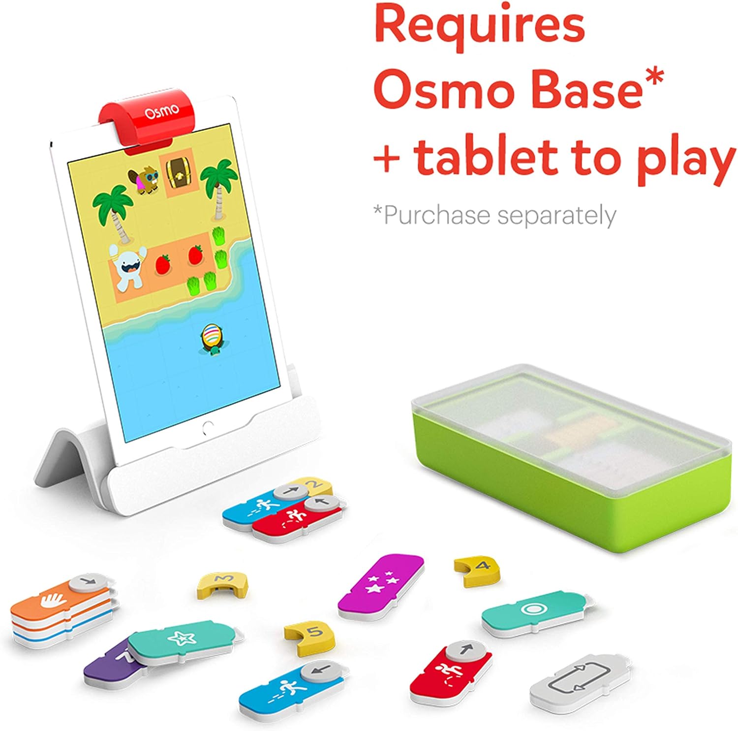 Osmo, Coding Family Bundle for iPad & Fire Tablet, 3 Educational Learning Games, Ages 5-10+, Coding Jam, Coding Awbie - Image 3