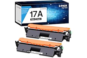 Compatible Toner Cartridge Replacement for HP 17A CF217A with Laserjet Pro MFP M130a M130fn M130fw M130nw Laserjet Pro M102a M102w(Black, 2-Pack)