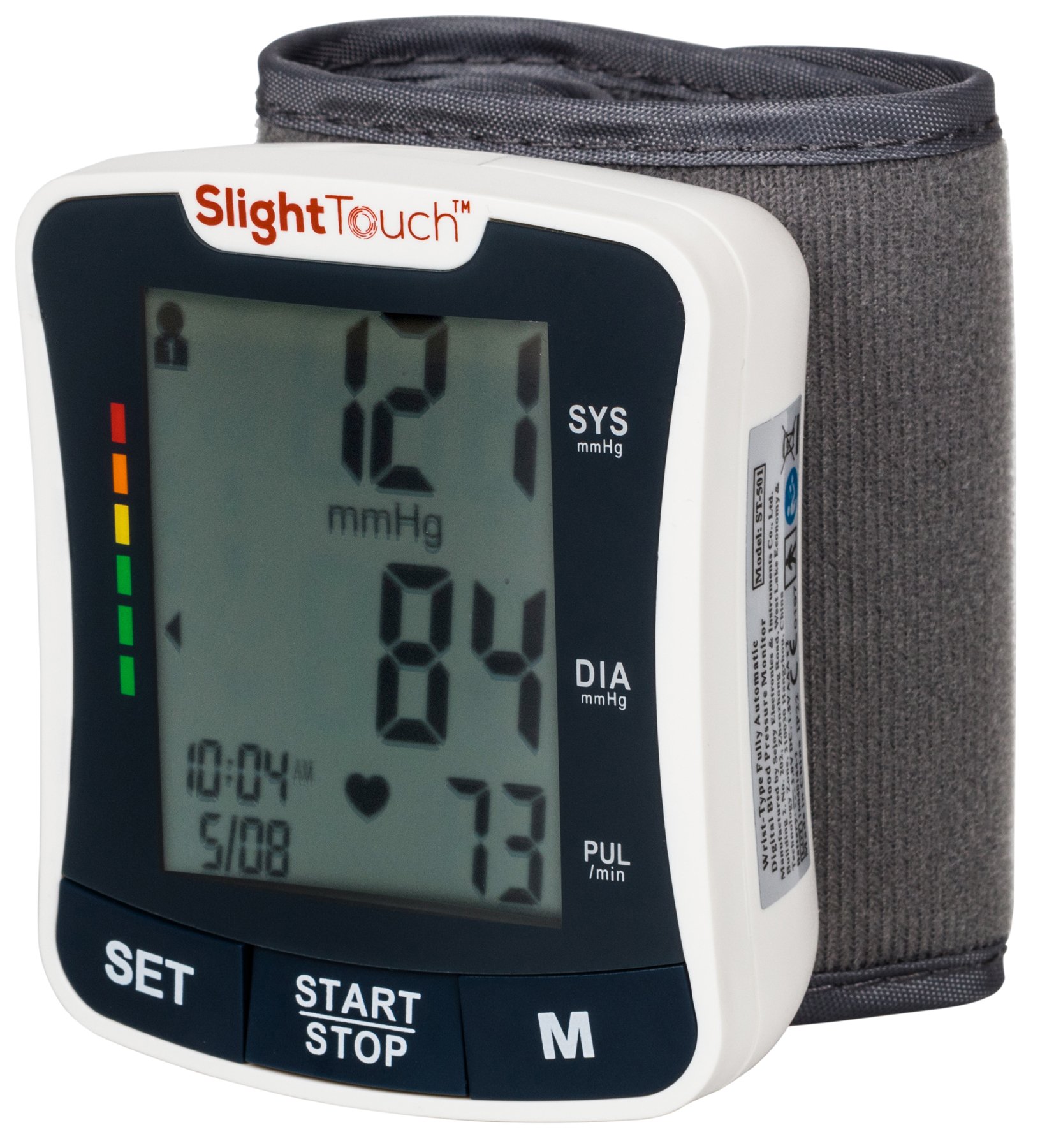 Slight Touch Fully Automatic Wrist Digital Blood Pressure Cuff Monitor