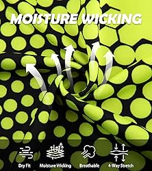 uideazone Men's Novelty Polo Shirts Athletic Fit