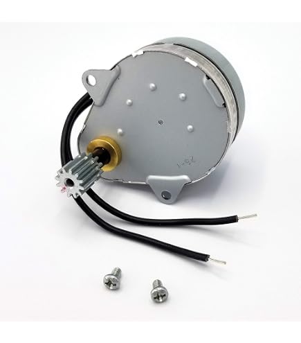Fleck 5600SXT Replacement Timer & Piston Drive Motor – Genuine OEM 24V 60Hz 2 RPM Motor Part# 16944 For Water Softener Valves