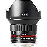 Rokinon 12mm F2.0 NCS CS Ultra Wide Angle Lens for Fuji X Mount Digital Cameras (Black) (RK12M-FX) - Fixed