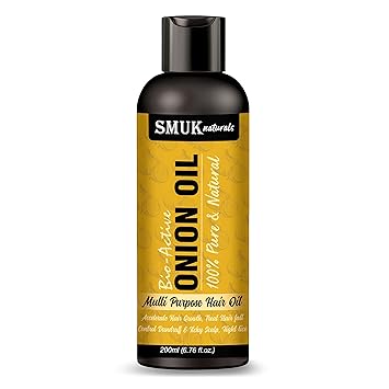 SMUK NATURALS Onion Oil For hair Men & Women - 200ml.