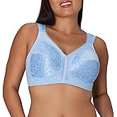 Playtex Women's Wireless Bra, 18 Hour Plus-Size Bras Available, Full Coverage, Smoothing, 4693, Single or 2-Pack