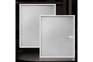 MATAURA Upgraded BPS1FA30 Range Hood Filter 11-3/4" x 14-1/4", 5-Layer Allure Aluminum Grease Filter Exact Fit Broan QS1 30" Nutone WS1 QS2 Range Hood, Replaces 99010299 Vent Filters, Dishwasher Safe (2 Pack)