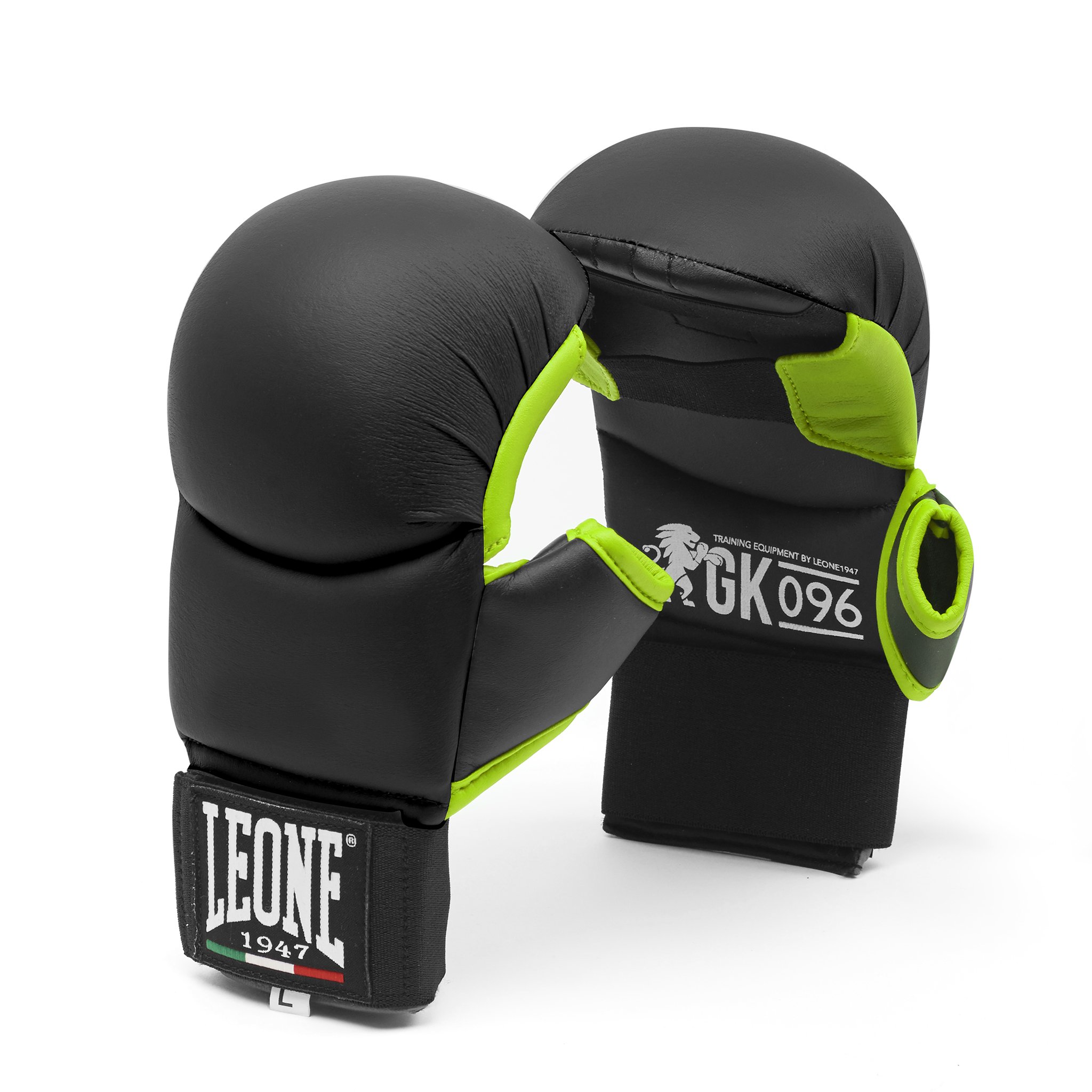 LEONE 1947, Karate Fit Gloves, Unisex Adult, Black, S, GK096
