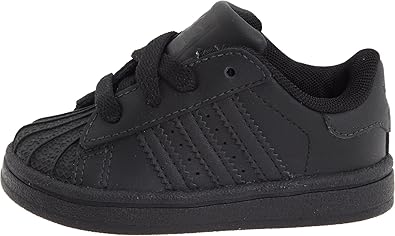 black shell toe adidas kids