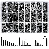 K Kwokker Metric Bolt Assortment M2 M3 M4, 21 Sizes