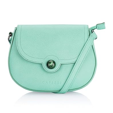 Caprese Tokyo Womens Sling Bag (Aqua)
