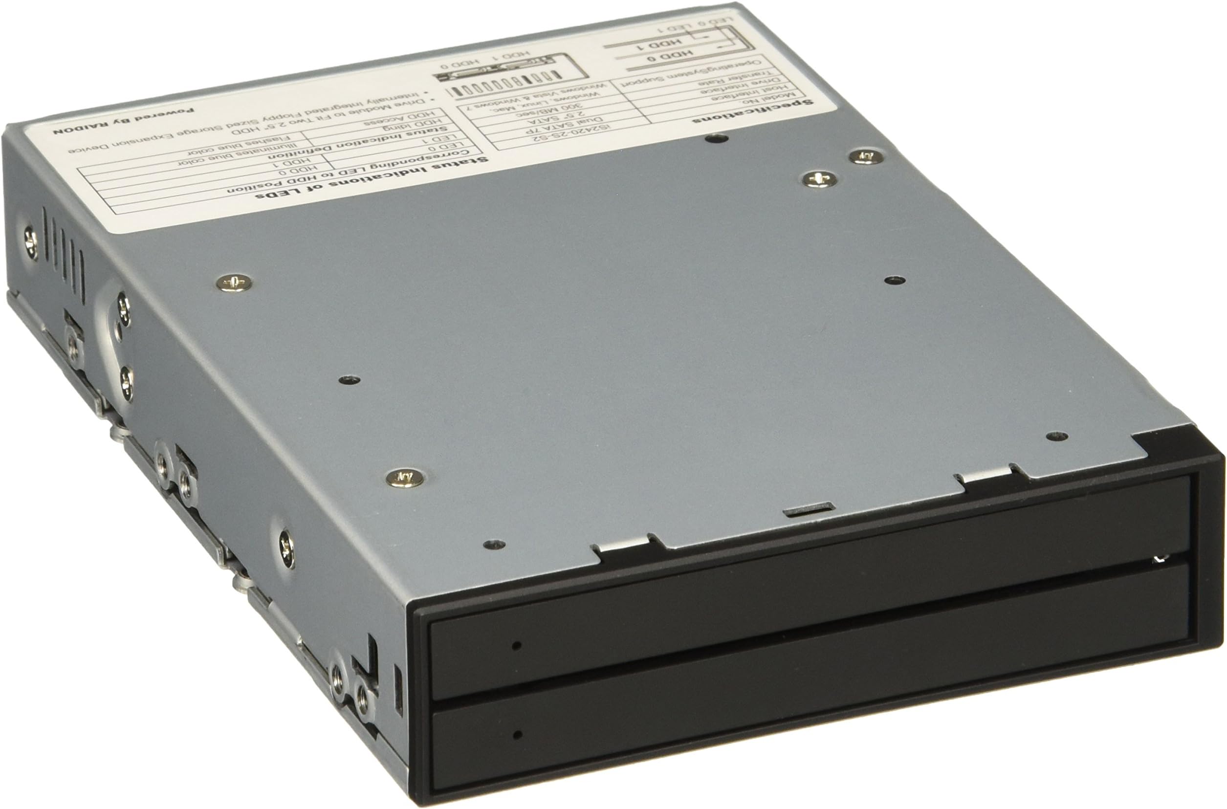 Raidon 3.5-Inch HDD JBOD Storage (iS2420-2S-S2)
