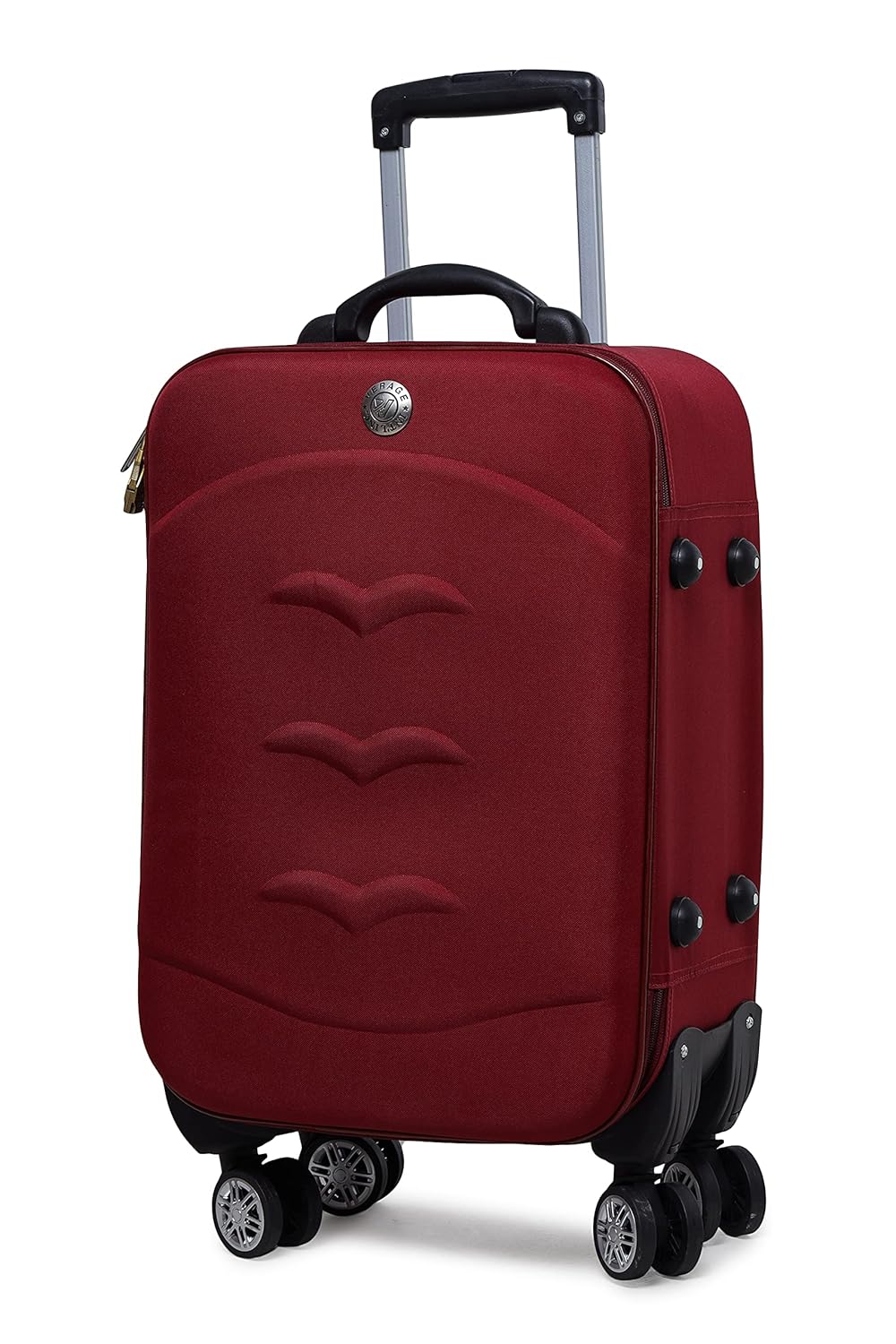 Buy Verage Nairobi 57 cms Red Cabin/Carryon Trolley Detachable 8