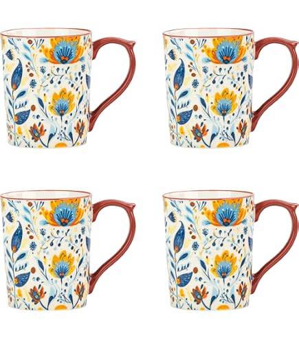 Amazon.com: 10 Strawberry Street Bella Mug, Cats in Space, Set of 4 : Pet  Supplies