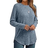 AUTOMET Womens Long Sleeve Shirts Fall Fashion Tops 2026 Blouses Dressy Sweaters Tunic Winter Clothes Casual Outfits