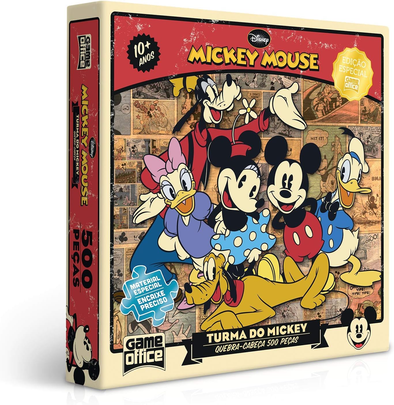 Quebra Cabeça 500 Peças - Turma do Mickey