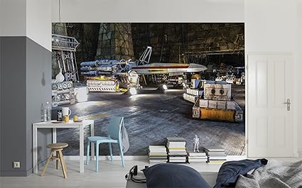 Komar 8 4000 Star Wars Rebel Base Mural Wallpaper Multi Colour