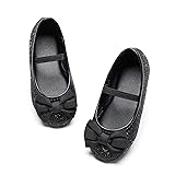 Felix & Flora Toddler Little Girl Black Dress Shoes