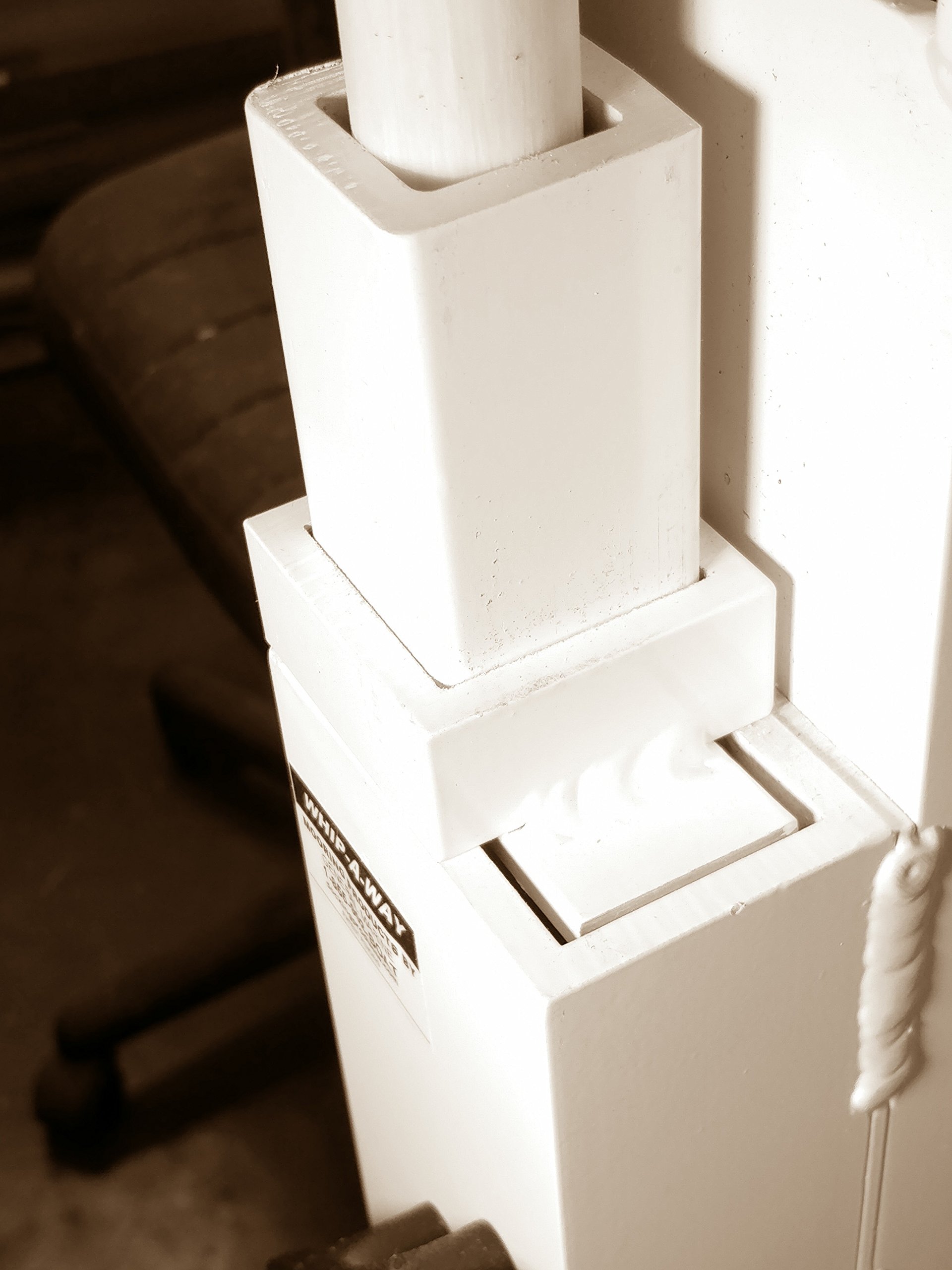 General Marine Products Mooring Whips Swivel Vertically Piling Mounted