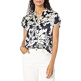 Vince Women's Arboretum Cap Sleeve Band Collar