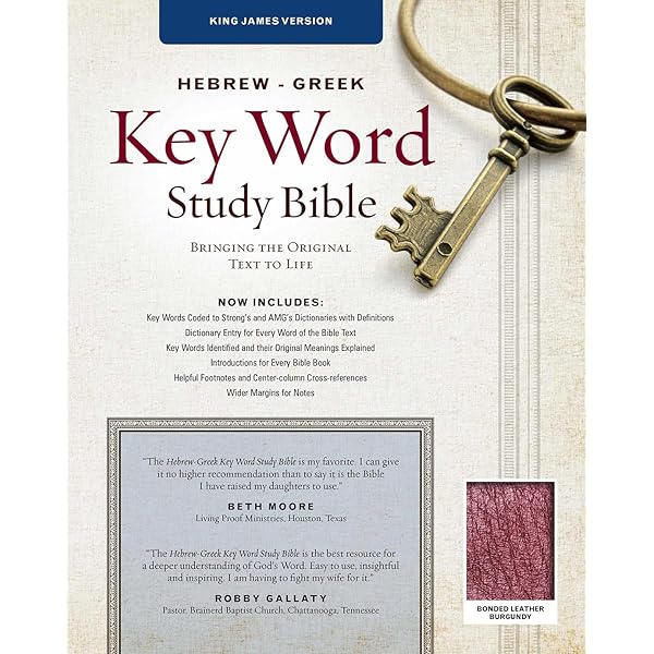 The Hebrew-Greek Key Word Study Bible: KJV Edition, Black Genuine
