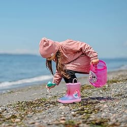 LANCDON Toddler Rain Boots for Boys and Girls