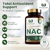 Royal Oak Health NAC 600mg N-Acetyl-Cysteine Vegan 60 Capsules UK Made view 2