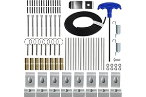ATDSETR Upgraded 10818 Siding Brakes Parts, Compatible with Tapco Models for Tapco Maxmimum XL 10“6”, Pro 14 10“6” HD, Pro II, Pro III, Pro 14, Pro 19, and Pro 2000 12'6” Brakes Tune Up Kit