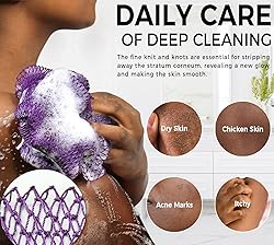 African Net Sponge Authentic - 2 Pieces Real