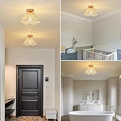 Zswanbei D12.5 Inch Boho Light Fixtures Flush Mount