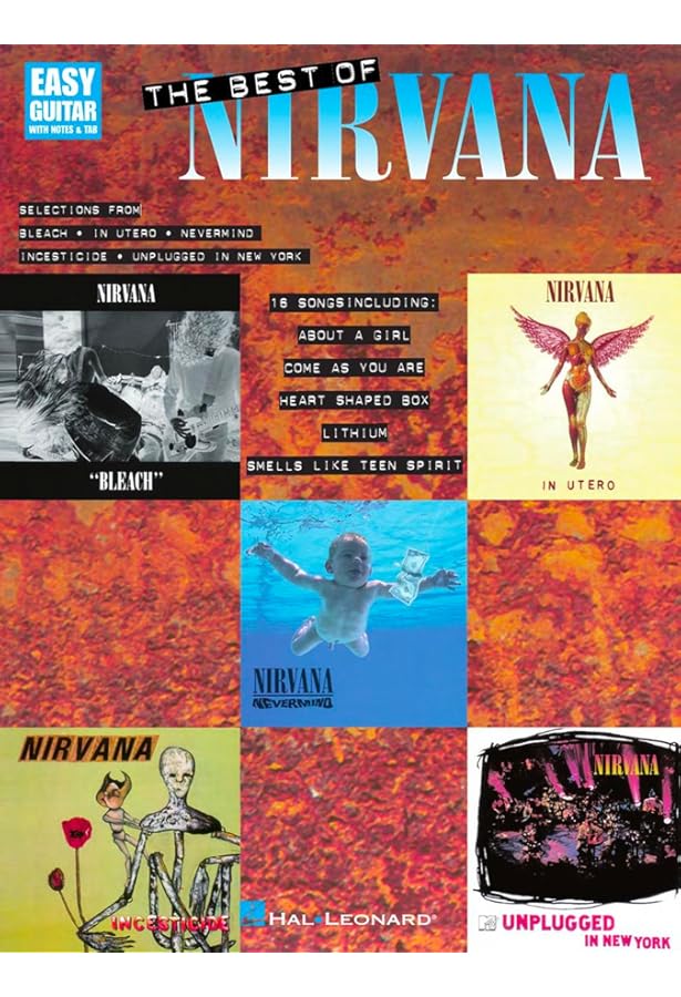 Amazon.com: Nirvana - The Albums Piano, Vocal and Guitar Chords