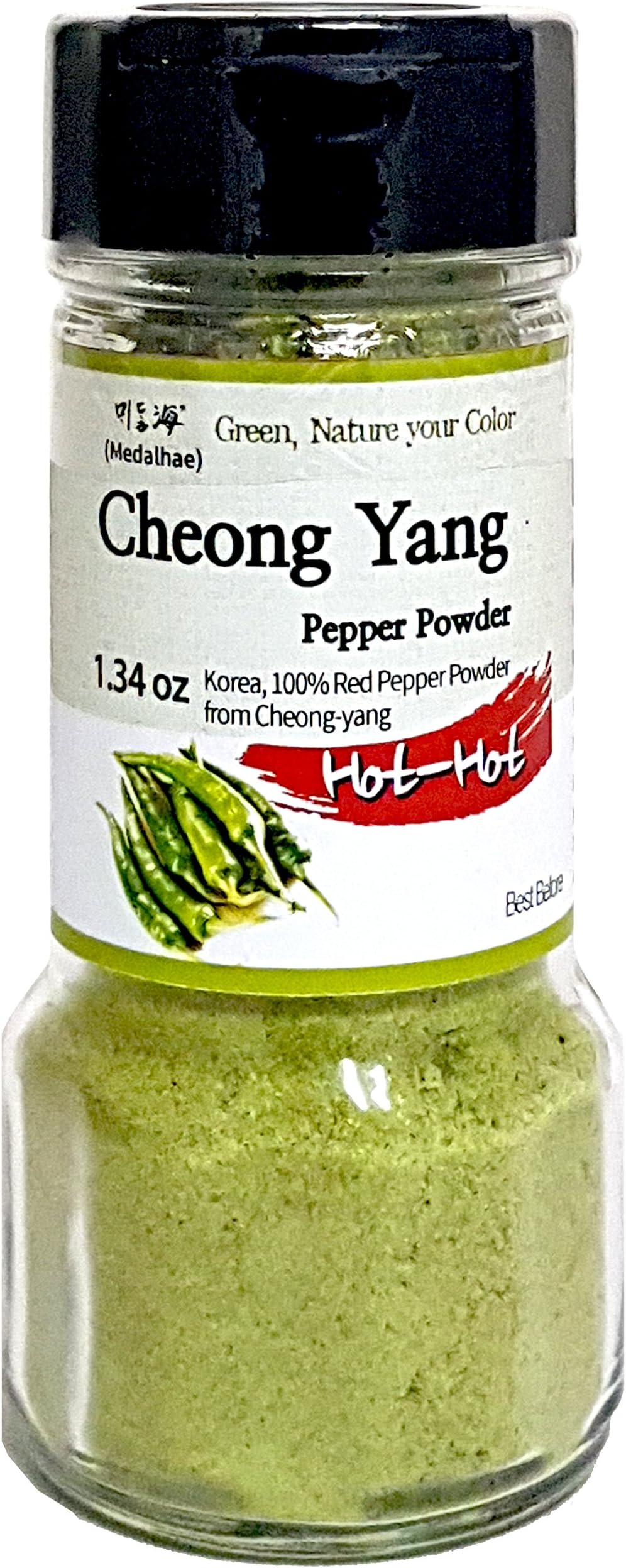 [Medalhae] Korea Green Cheong yang Red Pepper Powder 1.34 oz