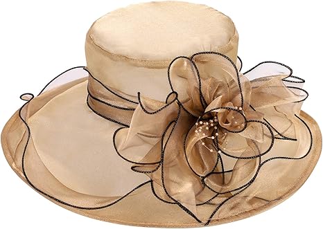 crushable organza hats