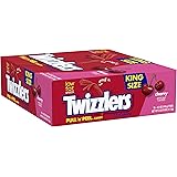 TWIZZLERS Pull 'n' Peel Licorice Candy, Cherry, 4.2 Ounce (Pack of 15)