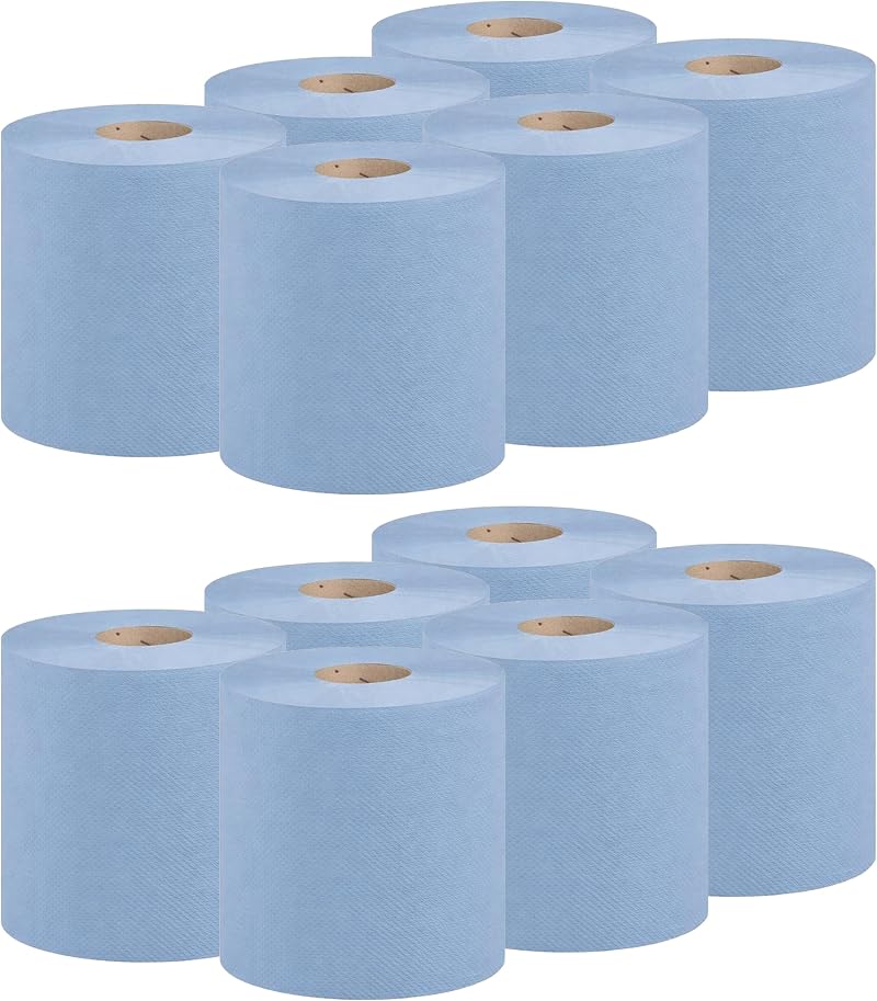 Aspect Blue Roll 12 Pack 4800 Sheets Centrefeed 2 Ply Kitchen Rolls