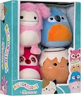 Squishmallows Original Micromallows 4-Pack Brina Bigfoot Chanel Cinnamon Lucia view 3