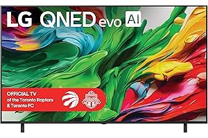 LG 65-Inch QNED85 Mini LED QNED Evo 4K Smart TV - α8 AI Processor 4K Gen 2, Dynamic QNED Colour, Alexa Built-In, 120Hz Refres