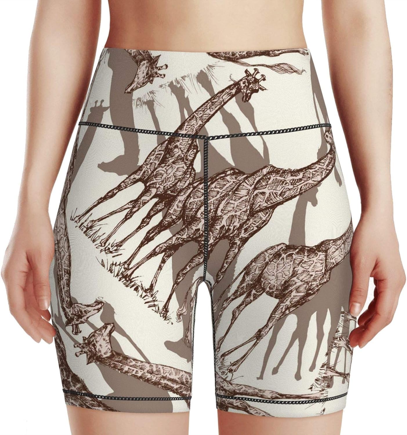 Yaateeh Animal Print Giraffe Women�s High