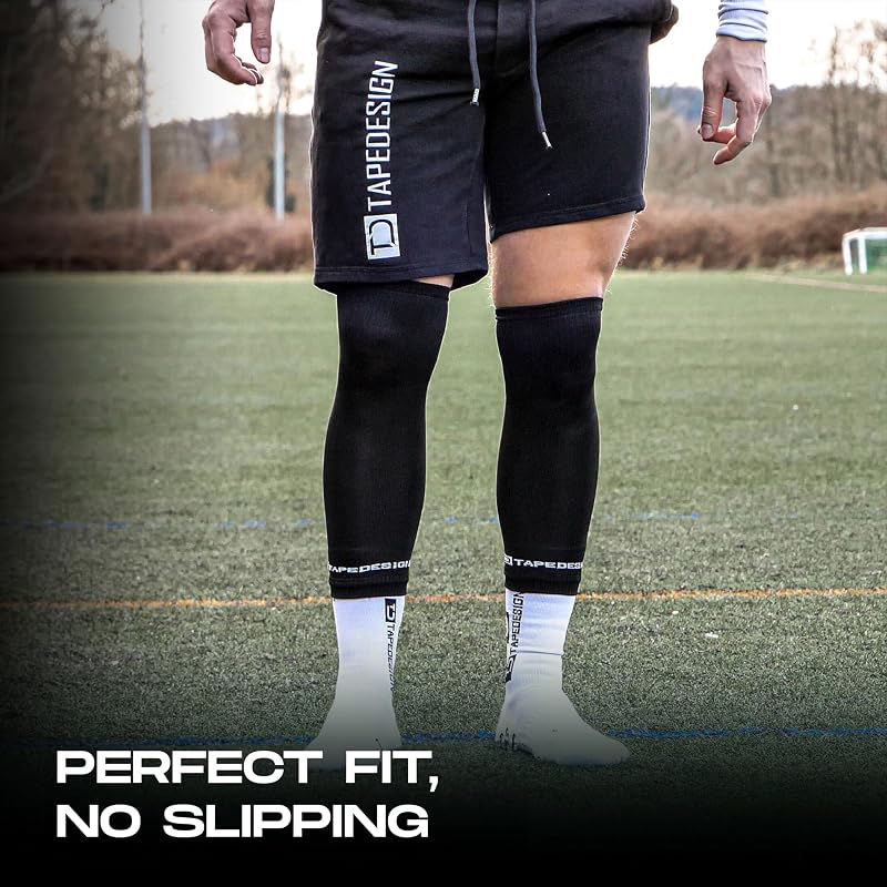 – “TUBES” 1 Paire Chaussettes de Foot Sans Pied Noir - Chaussette Coupe Foot Pour Hommes, Femmes, Enfants - Haute Durabilité, Ajustement Parfait - Manchon Chaussette Football — photo 7 sur 7