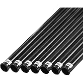 Izzo Golf Black Plastic Golf Club Tube