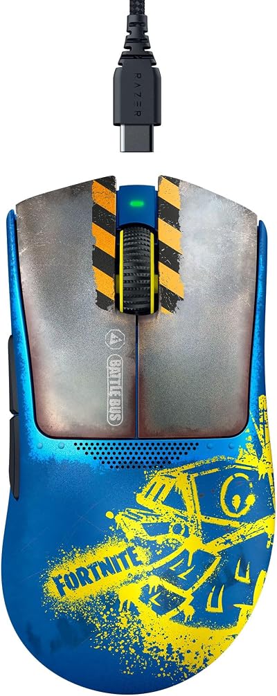 Razer DeathAdder V3 Pro Fortnite Edition Wireless Mouse 90 Hrs Battery