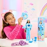 Barbie Cutie Reveal Care Bears Dolls Grumpy Bear Plush Set 10 Surprises JCN96 view 2