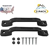 Camp'N -2 Piece- All Weather Plastic Grab Handle - Entry Door Assist Bar for RV, Trailer, Camper, Motor Home, Cargo Trailer, 