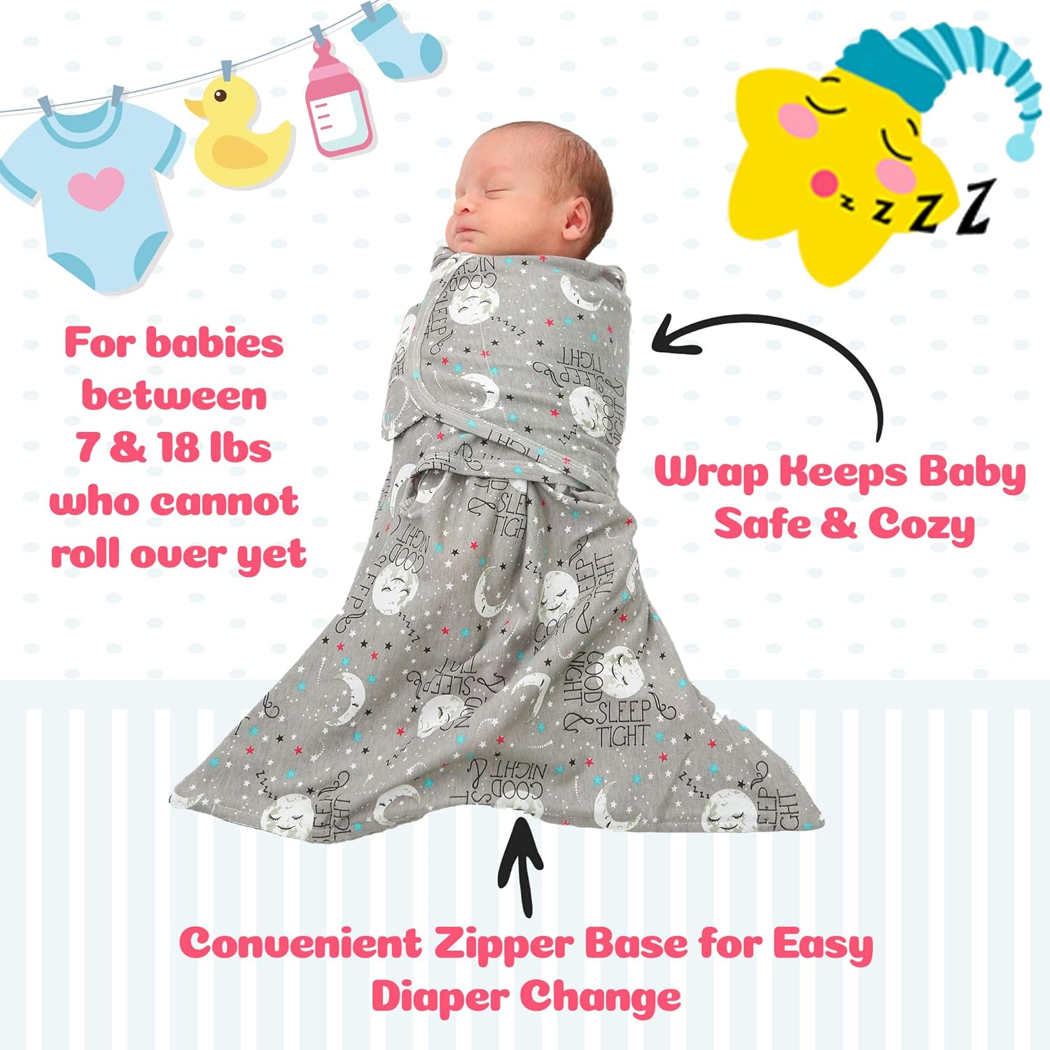 zippy swaddle
