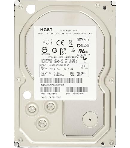 Amazon.com: HITACHI HUS724030ALA640 HITACHI 0F14689 3.5 3TB