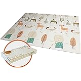 Baby Folding mat Play mat Extra Large Foam playmat Crawl mat Reversible Waterproof Portable Double Sides Kids Baby Toddler Ou