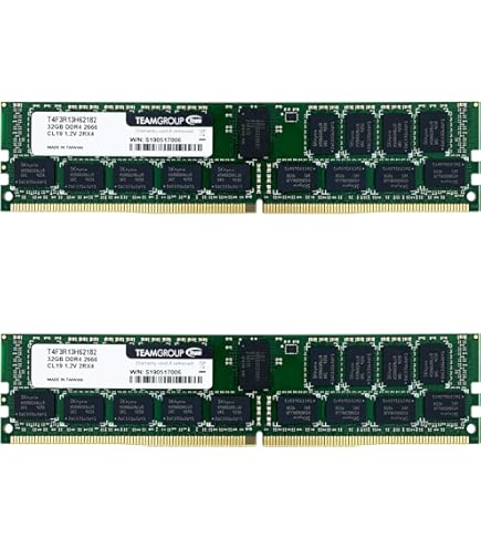 Crucial Technology 64GB (4X 16GB) 288-Pin RDIMM DDR4 (PC4-21300