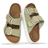 Project Cloud Genuine Leather Platform Sandals